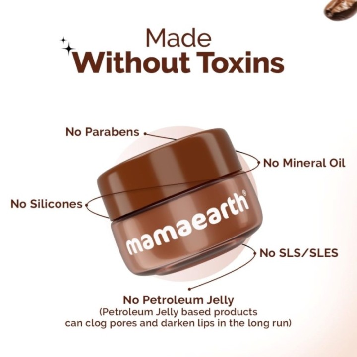 Mamaearth Cocoa Moisture Therapy Lip Balm for Dry & Chapped Lips