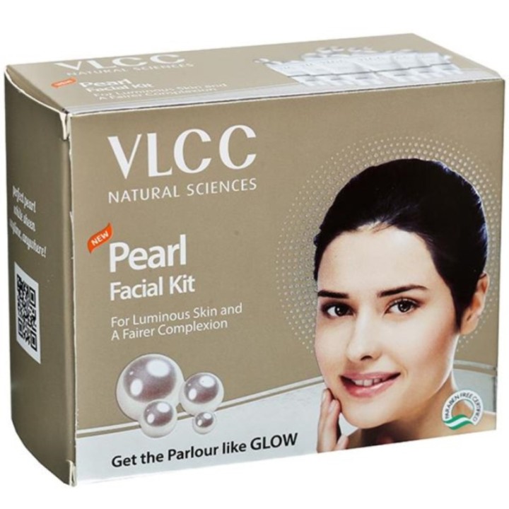 Vlcc Pearl Facial Kit, for Luminous Skin & Fairer Complexion 60g
