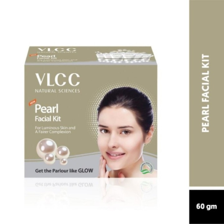 Vlcc Pearl Facial Kit, for Luminous Skin & Fairer Complexion 60g
