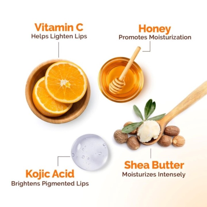 Mamaearth Vitamin C Moisture Therapy Lip Balm SPF 50 Dry & Chapped
