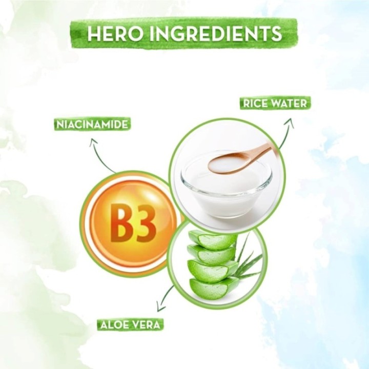 Mamaearth Rice Oil-Free Face Moisturizer for Oily Skin with Rice