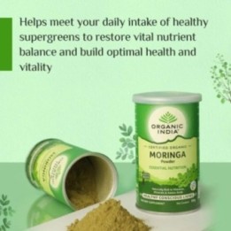 Organic India Moringa Powder Essential Nutrition (100g)