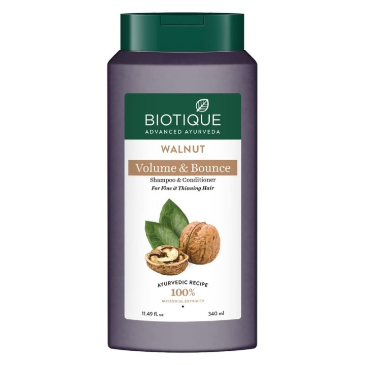 Biotique Bio Walnut Bark Volumizing Shampoo (340ml)