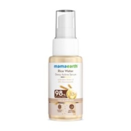 Mamaearth Rice Water Dewy Active Serum with 10% Niacinamide, Rice