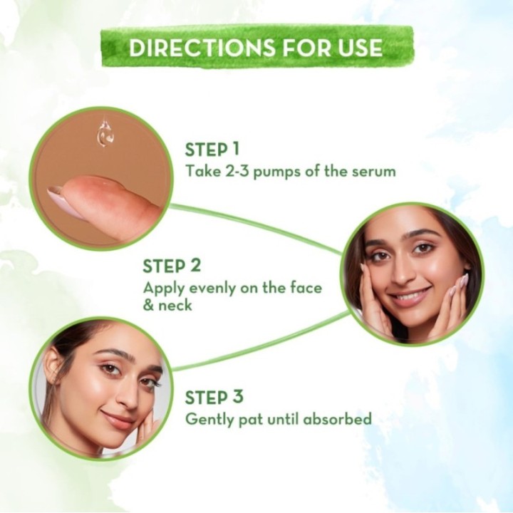 Mamaearth Rice Water Dewy Active Serum with 10% Niacinamide, Rice