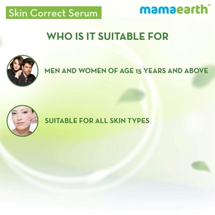 Mamaearth Skin Correct Face Serum with Niacinamide and Ginger Extract