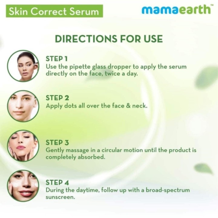 Mamaearth Skin Correct Face Serum with Niacinamide and Ginger Extract