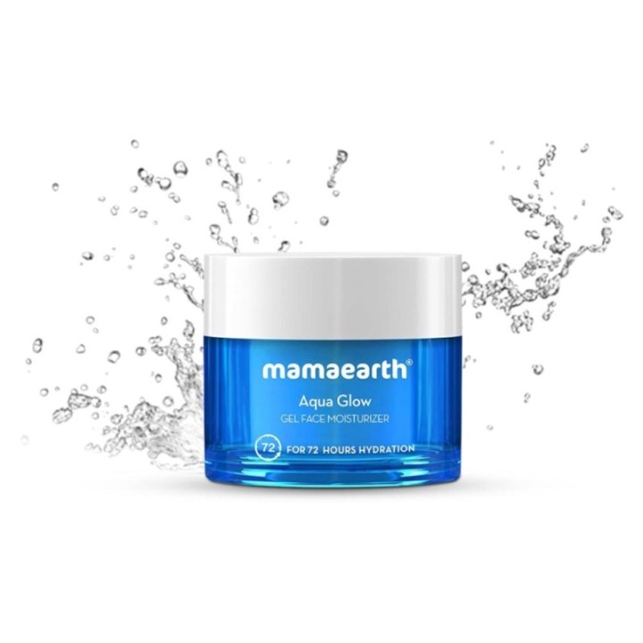 Mamaearth Aqua Glow Gel Face Moisturizer with Himalayan Thermal Water
