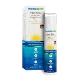 Mamaearth Aqua Glow Hydrating Sunscreen SPF Gel with Himalayan
