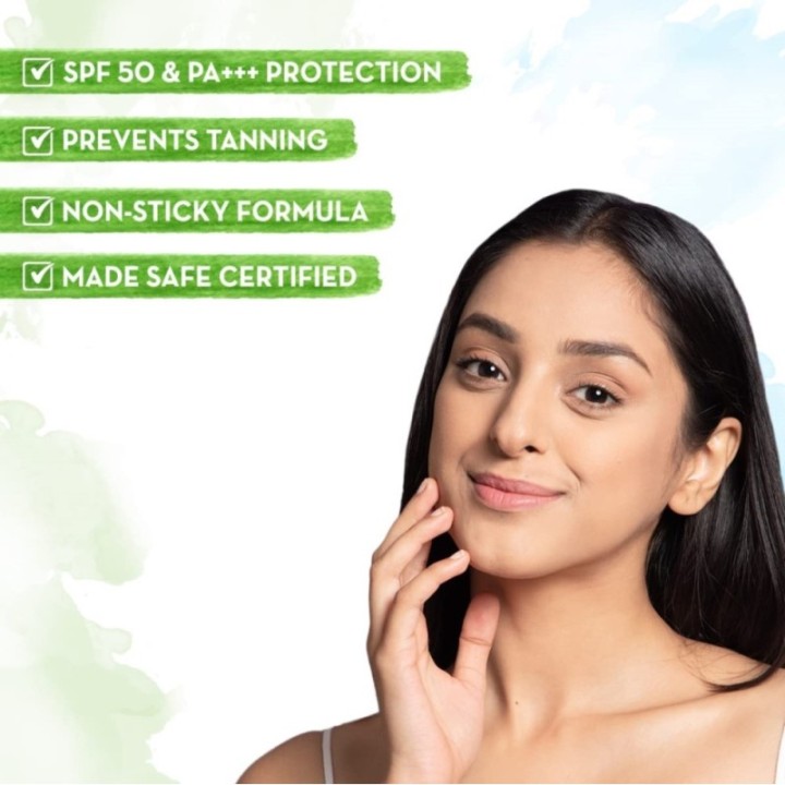Mamaearth Skin Illuminate Sunscreen with SPF 50 Gel with Vitamin C