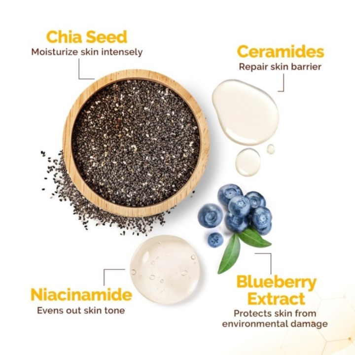 Mamaearth Chia Calming Sunscreen with Chia Seed & Ceramides