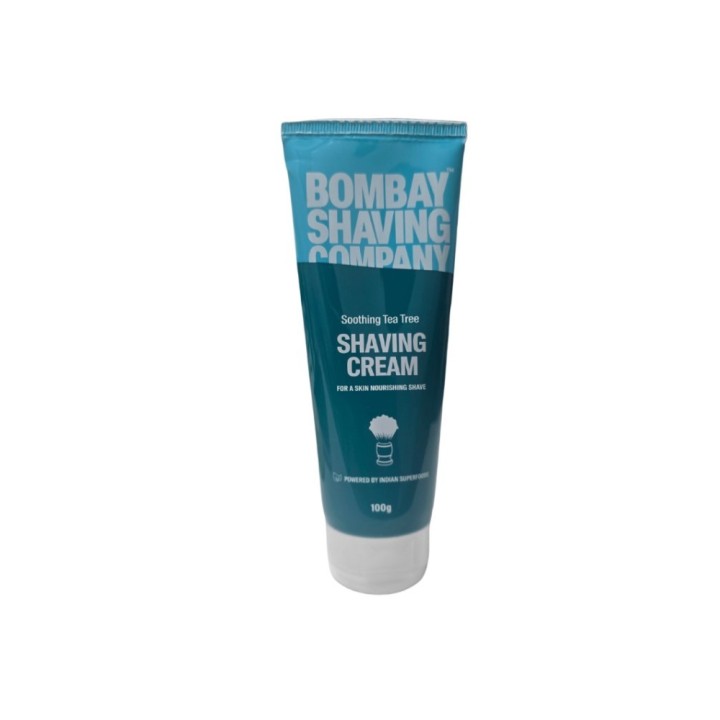 Bombay Shaving Company Shaving Cream with Soothing Tea Tree Oi (Made