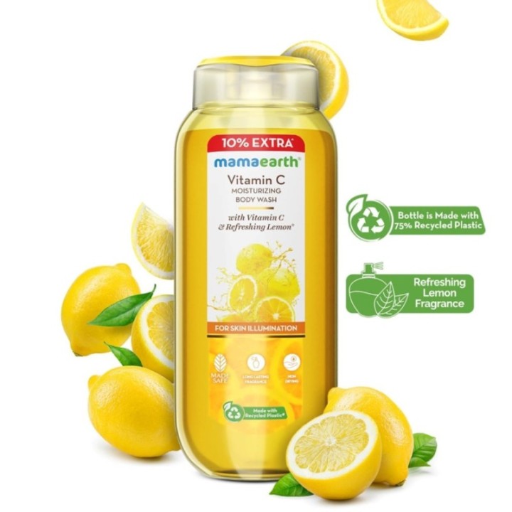 Mamaearth Vitamin C Moisturizing Body Wash with Vitamin C