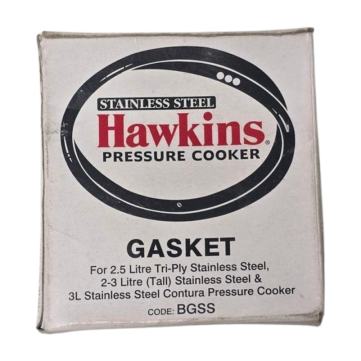 Hawkins Stainless Steel Pressure Cooker Rubber Gasket Tri-Ply