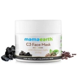 Mamaearth C3 Face Mask, with Charcoal, Coffee & Clay for Healthy