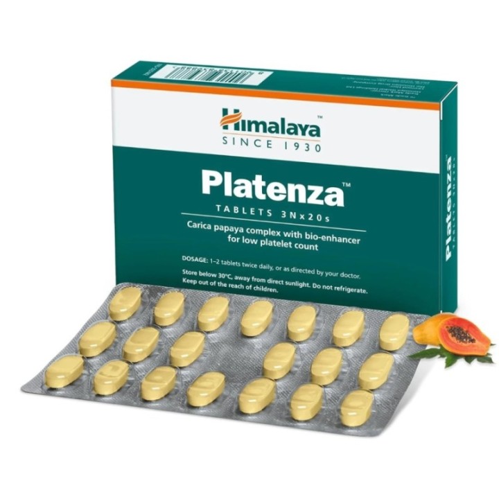 Himalaya Platenza - 60 Tablets