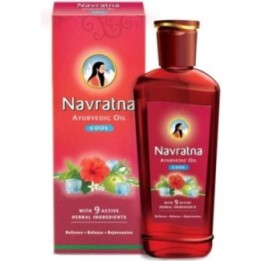 Navratna Ayurvedic Cool Hair Oil with 9 Herbal Ingredients 270ml
