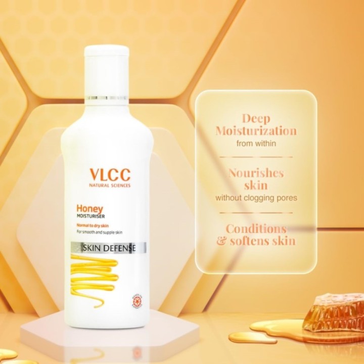 Vlcc Honey Moisturiser - - Non-Greasy, Deep Moisturization