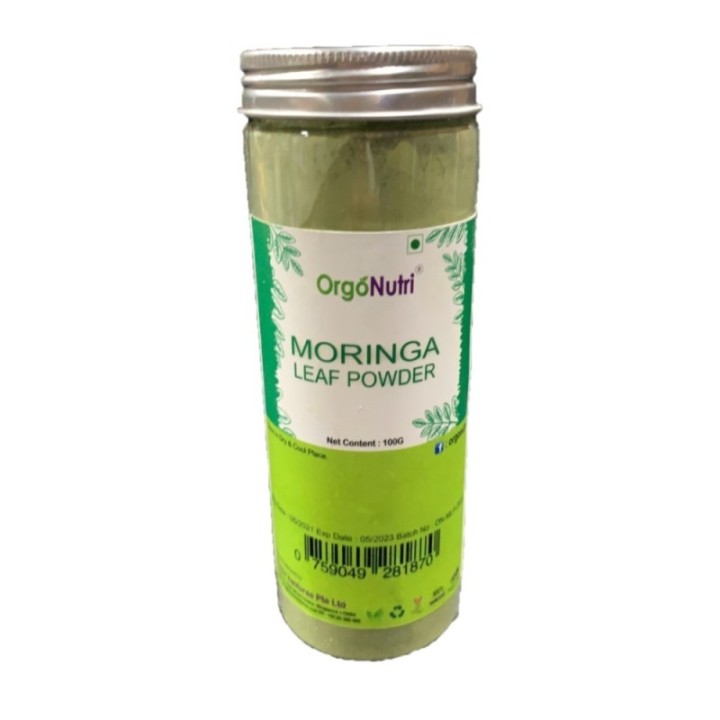 Orgonutri Moringa Leaf Powder (Pure and Natural) 100g