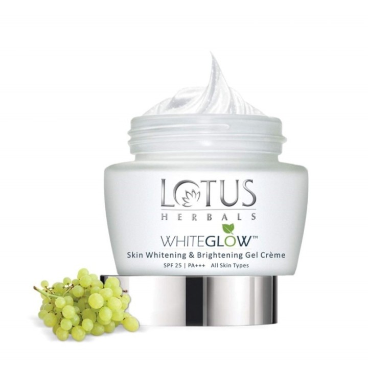 Lotus Herbals Whiteglow Skin Whitening & Brightening Gel Creme SPF