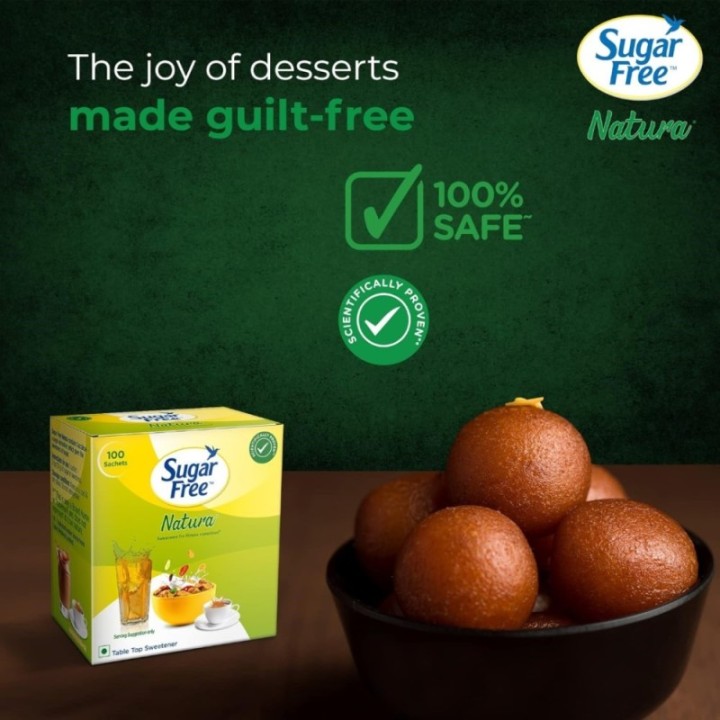 Sugar Free Natura, 50 Sachet Equivalent to Sweetness from Sugar