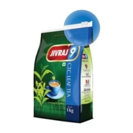 Jivraj 9 Ctc Tea Leaf, Premium Assam Tea Leaves, Crush-Tear-Curl Tea
