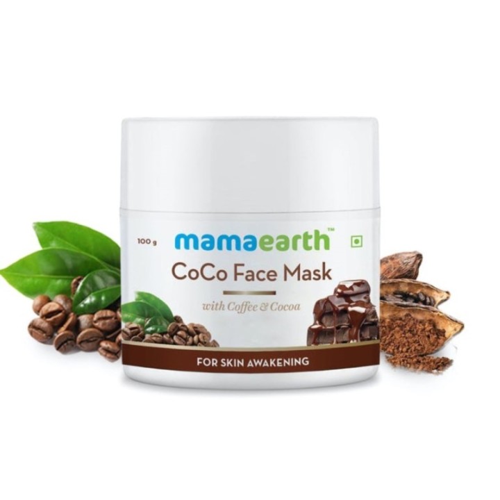 Mamaearth Coco Face Mask, with Coffee & Cocoa for Skin Awakening 100g
