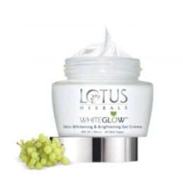 Lotus Herbals Whiteglow Skin Whitening & Brightening Gel Creme SPF