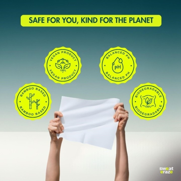 Antiperspirant Wipes for Sweat Control Hyperhidrosis Control