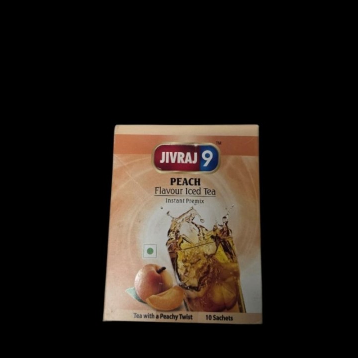 Jivraj 9 Instant Ice Tea Premix Flavoured with Peach Powder 150 Grams