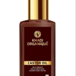 Khadi Organique Castor Oil 100% Pure & Cold Pressed Virgin Grade