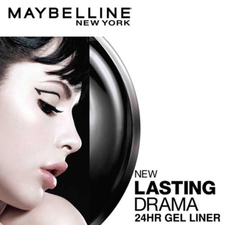 Lasting Drama Gel Eyeliner Glossy Eyeliner, Intense Colour