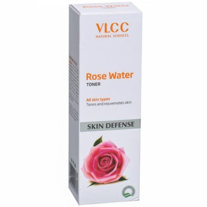 Vlcc Rose Water Toner, Tones and Rejuvenates Skin, for All Skin Types