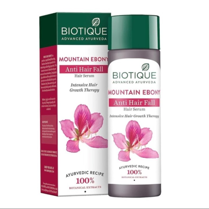 Biotique Bio Mountain Ebony Vitalizing Serum Prevents Hair Fall