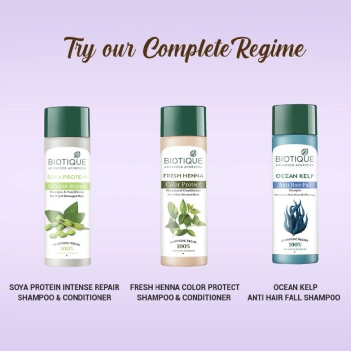 Biotique Walnut Volume and Bounce Shampoo and Conditioner for Fine