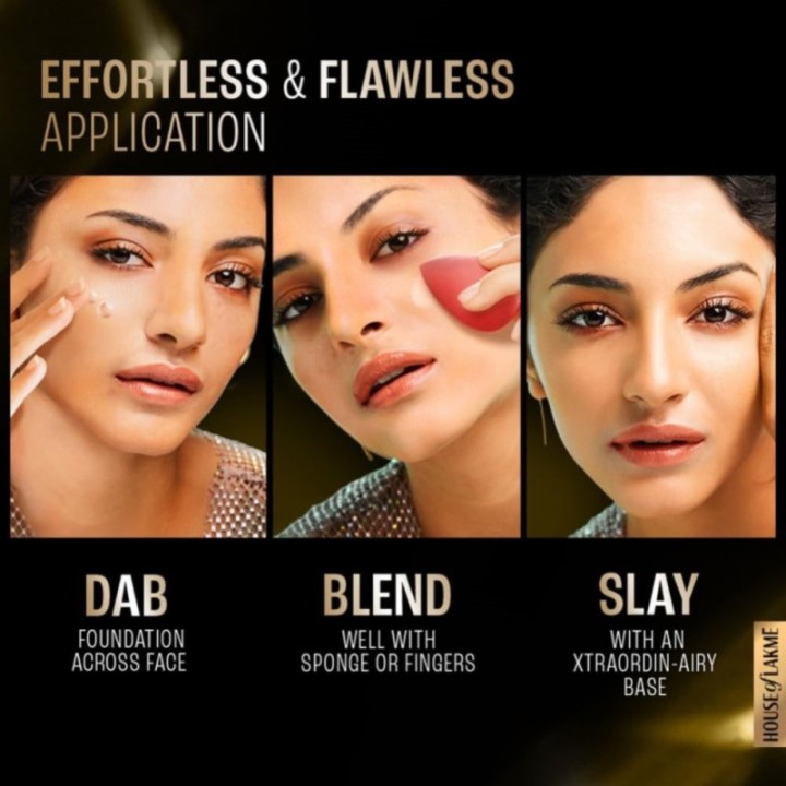 Lakme Xtraordin-Airy Mattereal Mousse Foundation, Matte Finish