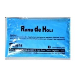 Satvik Rang De Holi Blue Color Powder (Gulal) of Color, ( Each)