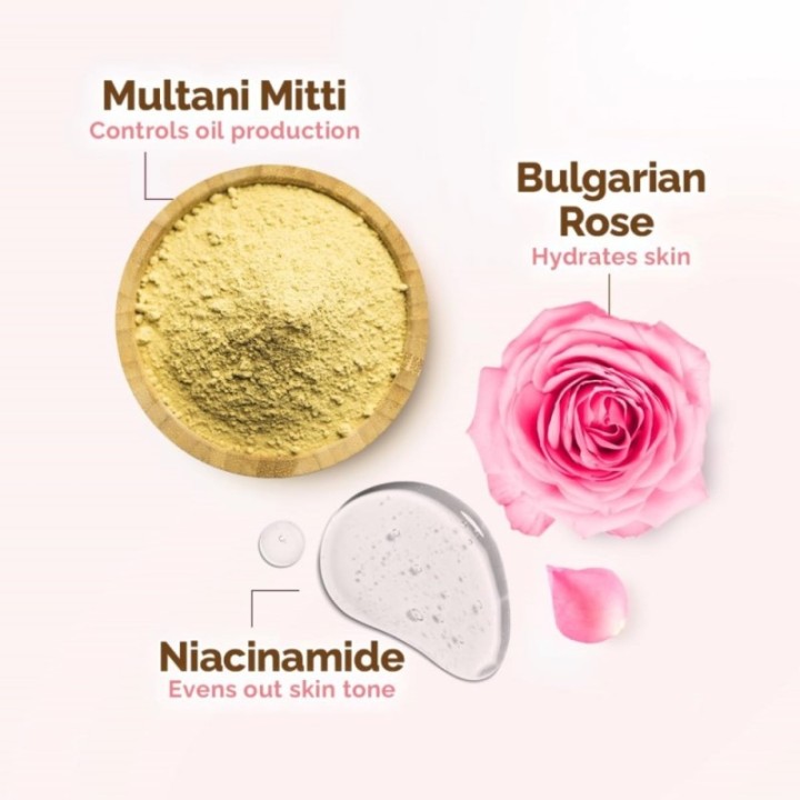 Mamaearth Multani Mitti Oil Balance Face Wash with Multani Mitti