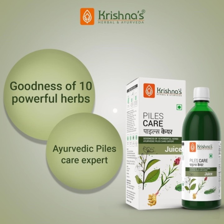 Krishna's Herbal & Ayurveda Piles Care Juice -, Ayurvedic Piles Care