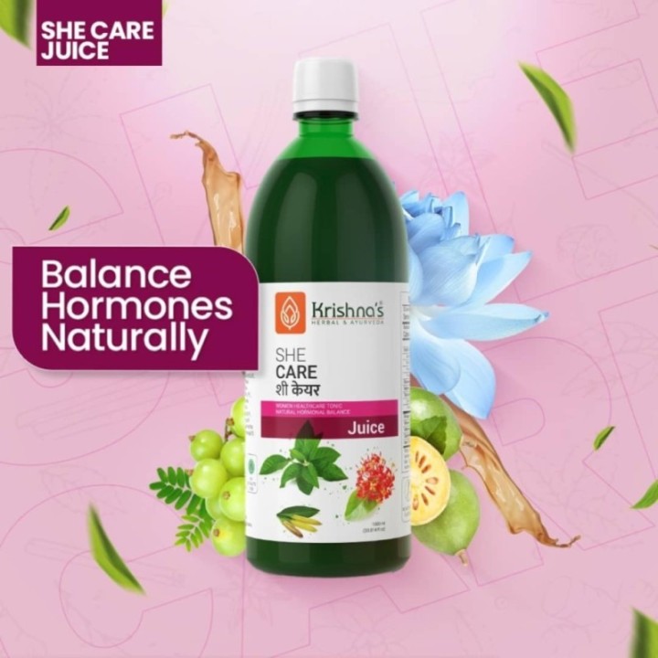 Krishna's Herbal & Ayurveda She Care Juice, Herbal Supplement
