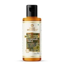 Khadi Organique Rosemary Amla Hair Cleanser - Improves Shine