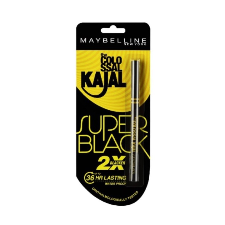 Matte Kajal Cream, Super Black, Intense Colour, Sharp Definition